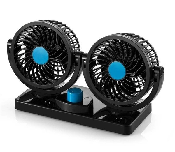 12V Car Air Cooling Fan – Low Noise, Portable & High-Speed Vehicle Fan