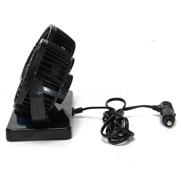 12V Car Air Cooling Fan – Low Noise, Portable & High-Speed Vehicle Fan