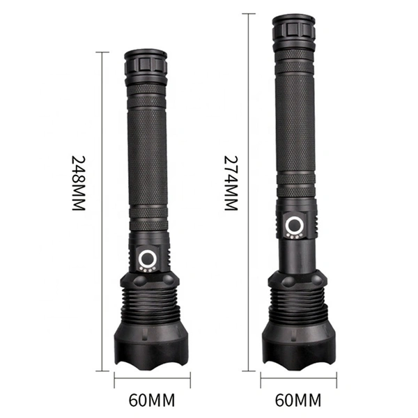 Super Bright 100000 Lumen LED Torch – Rechargeable High-Intensity Flashlight