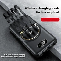 Large Capacity Power Bank with Built-in Cable – Fast Charging & Portable