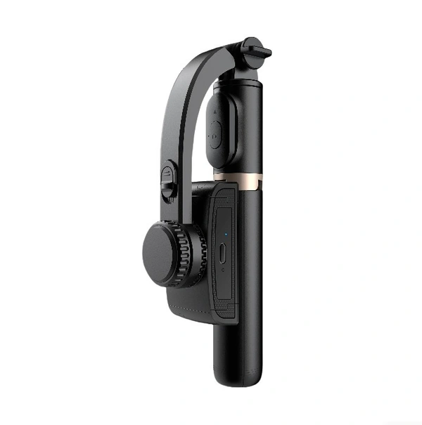 Q08 Camera Gimbal Stabilizer – Anti-Shake, Wireless Remote, 360° Rotation, Long Battery Life