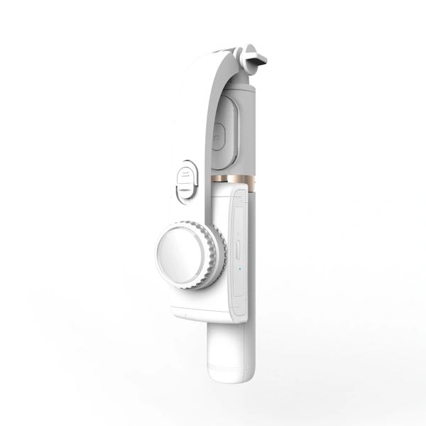 Q08 Camera Gimbal Stabilizer – Anti-Shake, Wireless Remote, 360° Rotation, Long Battery Life
