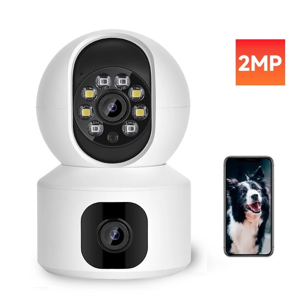 V380 4G SIM Support 2MP Mini Wireless IP Camera – Night Vision, Motion Detection, Two-Way Audio, WiFi & 4G Security Cam