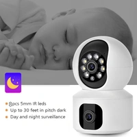 V380 4G SIM Support 2MP Mini Wireless IP Camera – Night Vision, Motion Detection, Two-Way Audio, WiFi & 4G Security Cam