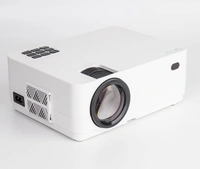 1080P Android Projector – LED Home Theater with WiFi, Bluetooth & Smart TV Features