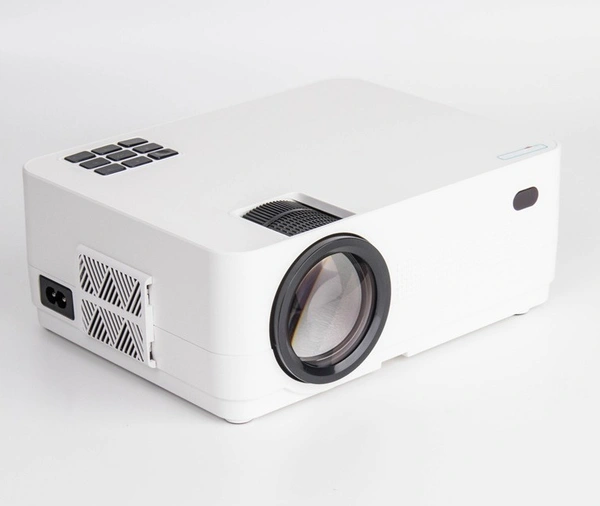 1080P Android Projector – LED Home Theater with WiFi, Bluetooth & Smart TV Features