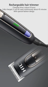 AT-520 Rechargeable Electric Hair Trimmer | Cordless Beard & Hair Cutter