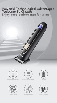 AT-520 Rechargeable Electric Hair Trimmer | Cordless Beard & Hair Cutter