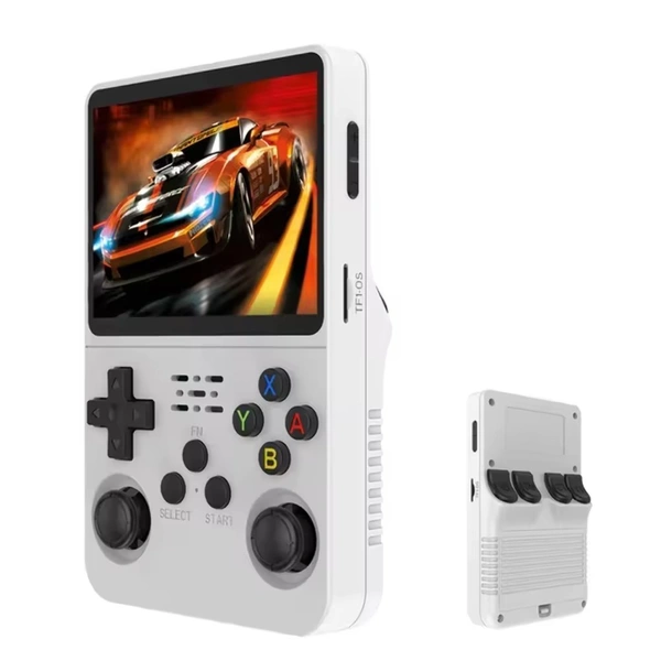 R36S Mini Handheld Game Console | 15000+ Retro Games | 3.5" IPS HD Screen | Quad-Core CPU | Type-C Charging