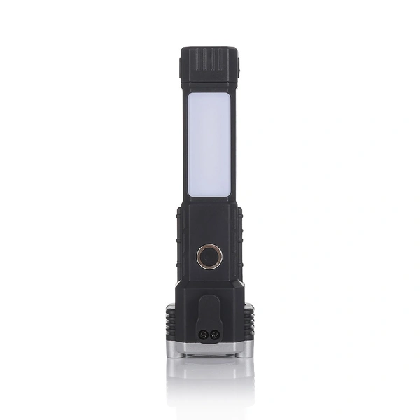 6-in-1 Multifunctional Rechargeable LED Flashlight with Magnet, Power Bank, Window Breaker and Emergency Tools