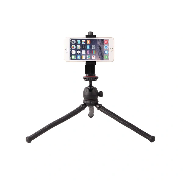 Mini Flexible Gorilla Pod Stand Tripod MT-25 for Mobile & Camera | Lightweight & Portable | 360° Rotation