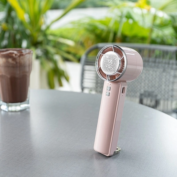 K55 Portable 2000mAh Five-Speed Rechargeable Fan | Compact USB-Powered Cooling Solution for Home, Office & Travel​