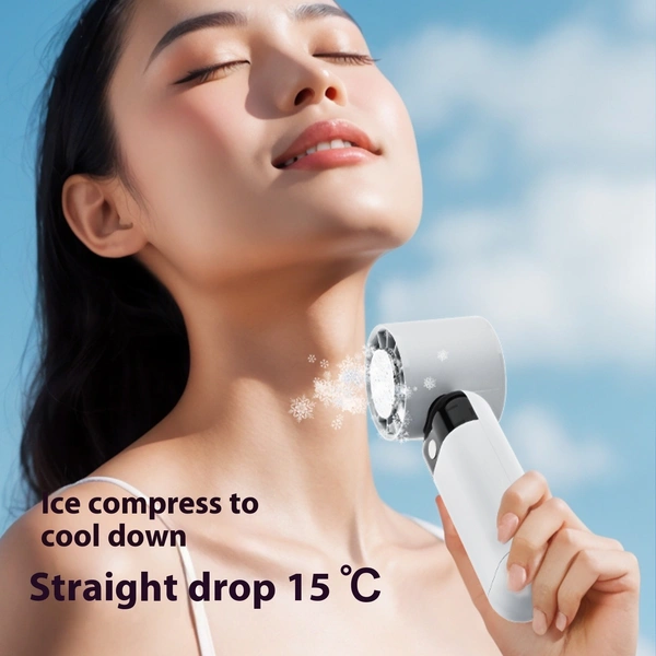 ZK03 Portable 2000mAh Rechargeable Handheld Fan | Compact USB Fan for Home, Office & Travel