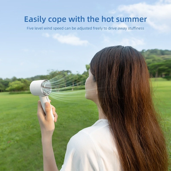 K56 2025 High-Speed Ice Compress Handheld Fan | Portable Cooling with Cold Compress Technology