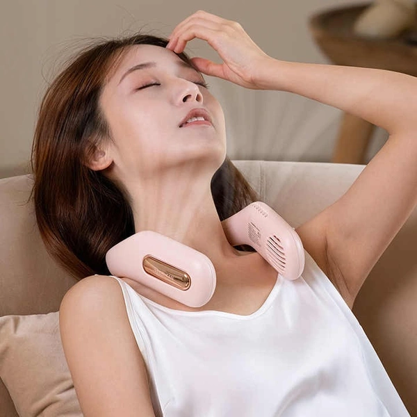 F41 New Design Rechargeable Hands-Free Fan | Wearable Personal Cooling Device for Outdoor & Indoor Use
