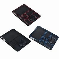 360° Rotating Car Phone Holder with Non-Slip Mat – Universal Dashboard & Air Vent Mount for Smartphones