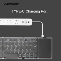 Portable Foldable Bluetooth Keyboard – Compact, Wireless, and Travel-Friendly