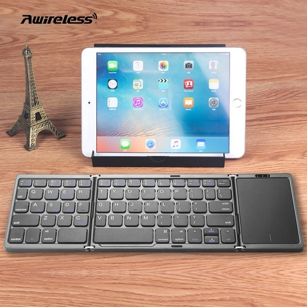 Portable Foldable Bluetooth Keyboard – Compact, Wireless, and Travel-Friendly