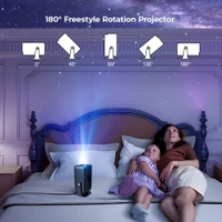 4K Smart Projector – Full HD 1080p, 4K Support, Android OS, Wi-Fi & Bluetooth Connectivity