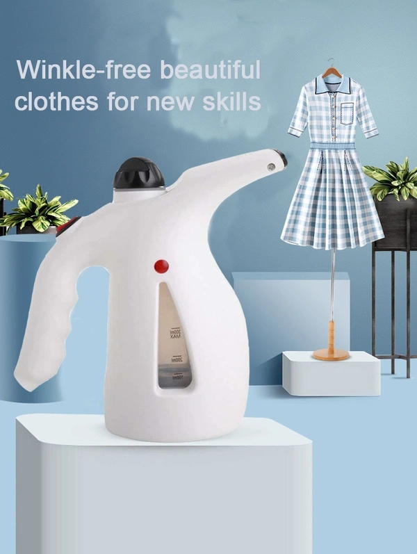 Portable Handheld Garment & Facial Steamer – 2-in-1 Clothes Ironing & Face Care, 800W, Travel-Friendly