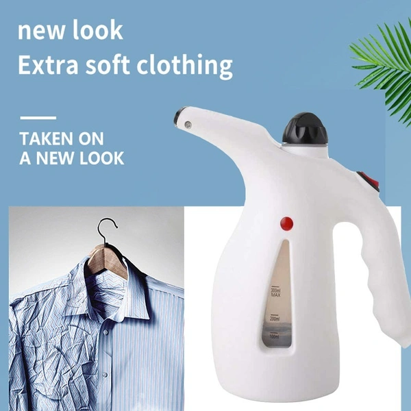 Portable Handheld Garment & Facial Steamer – 2-in-1 Clothes Ironing & Face Care, 800W, Travel-Friendly