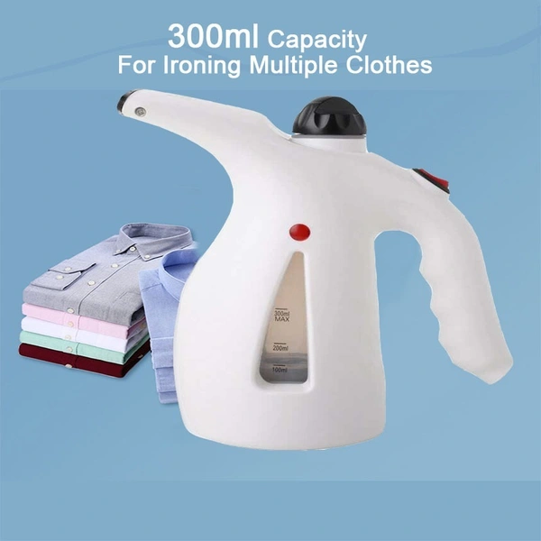 Portable Handheld Garment & Facial Steamer – 2-in-1 Clothes Ironing & Face Care, 800W, Travel-Friendly