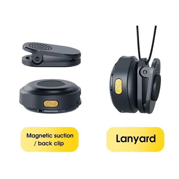 SX21 Portable Wireless Lavalier Microphone for Mobile & Camera | Noise Cancellation Mic for Vlogging, Interviews, YouTube, Live Streaming