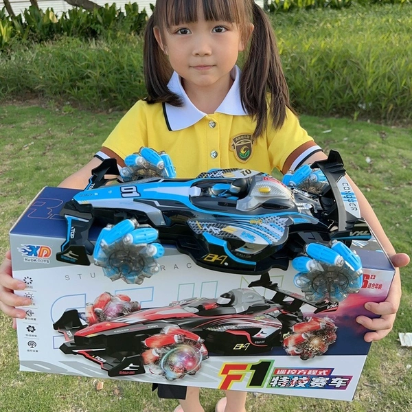 4WD Drift F1 RC Racing Car | 2.4GHz High-Speed Remote Control Formula Car with LED Lights & Stunt Drift
