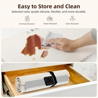 Foldable Silicone Food Warming Pad – Portable Electric Heating Mat for Home & Travel