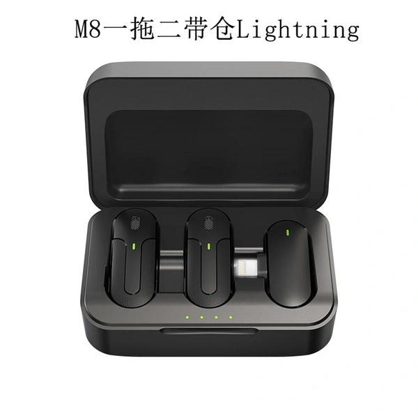 DI56 2.4GHz Low Delay Wireless Lavalier Microphone – Plug & Play, Noise Reduction, USB-C