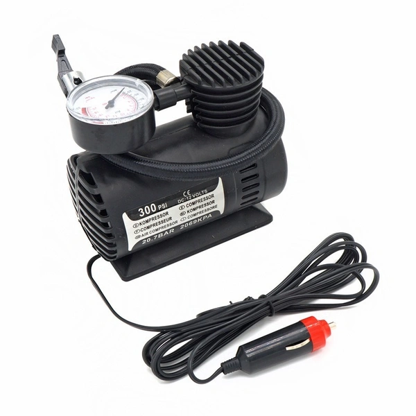12V Professional Car Air Compressor – 300 PSI High-Performance Portable Tire Inflator