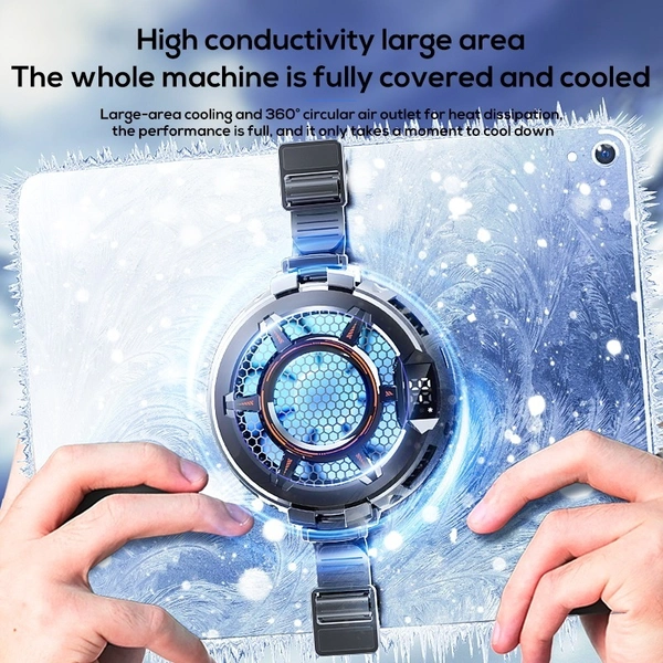 Frozen Ice TEC Magnetic Tablet Cooler – Semiconductor Cooling Fan for iPad & Tablets