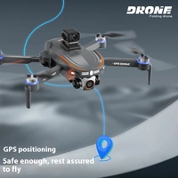 S28 GPS Brushless Drone with EIS HD Camera, Intelligent Obstacle Avoidance, and 360° Flip Stunt – Triple Camera, Long Battery, LED Lights
