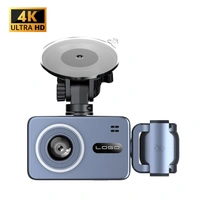 2160P 3-Lens 4K Dash Cam with Night Vision, GPS & Parking Monitor | Universal Car Dash Camera