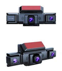 XC401 4-Lens WiFi Dash Cam | 4-Channel 1080P Car Camera with Night Vision & Parking Monitor
