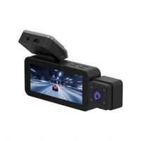 ES80 3 Lens WiFi Dash Cam | Touchscreen Display, Full HD Front, Rear & Interior Recording