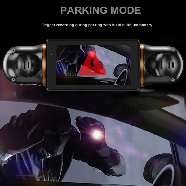 M99 4 Lens WiFi Dash Cam | Touchscreen Display, Full HD Front, Rear & Interior Recording, Night Vision, Parking Monitor