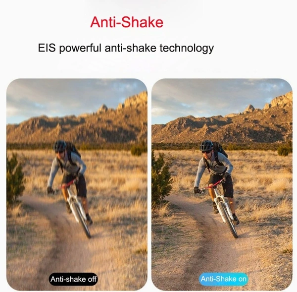 M101 5K Waterproof Riding Action Camera | Dual Lens, Wide Angle, WiFi, Sports & Helmet Cam