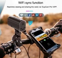 M101 5K Waterproof Riding Action Camera | Dual Lens, Wide Angle, WiFi, Sports & Helmet Cam