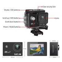 SJCAM SJ4000 Air 4K Action Camera | WiFi, 16MP Photos, 170° Wide-Angle Lens, Waterproof Case Included