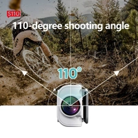 S110 2.7K Digital Video Camera | 110° Wide Angle Camcorder with 16X Zoom & Dual Battery