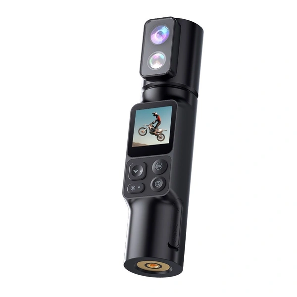 M103TR 6K 30FPS Dual Lens Thumb Camera | Compact Handheld Action Cam with EIS & Wi-Fi