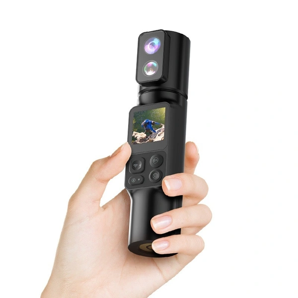 M103TR 6K 30FPS Dual Lens Thumb Camera | Compact Handheld Action Cam with EIS & Wi-Fi