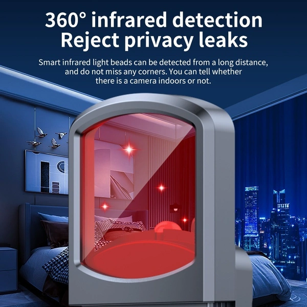 Microspie GPS Detector | Hidden Camera, Audio Bug & GPS Tracker Detector | Anti-Spy Signal Scanner
