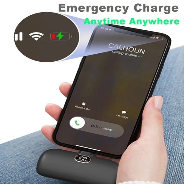 5000mAh Mini Fast Charging Power Bank | Type-C Portable Charger | Airline-Approved