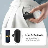 5000mAh Mini Fast Charging Power Bank | Type-C Portable Charger | Airline-Approved