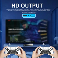RS5 Game box| 46,000+ Classic Games | 2 Wireless Controllers | 4K HDMI Plug & Play