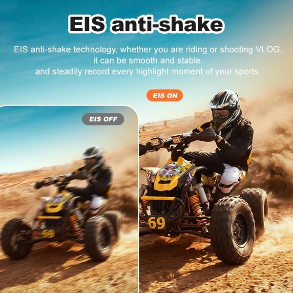 M40R 4K Waterproof Action Camera | Wide Angle Sports & Vlogging Cam