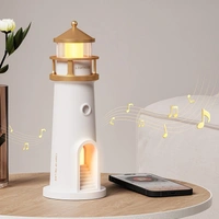 Moon Projection Lighthouse Night Light with Remote Control | Starry Sky & Moon Lamp for Bedroom & Home Décor