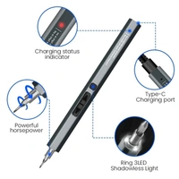 K01 2-in-1 Electric & Manual Screwdriver Set | 13 Bits, Type-C Rechargeable, Alloy Body